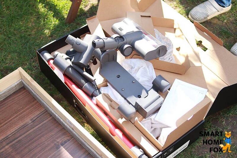 carton livraison aspirateur balai dreame t20